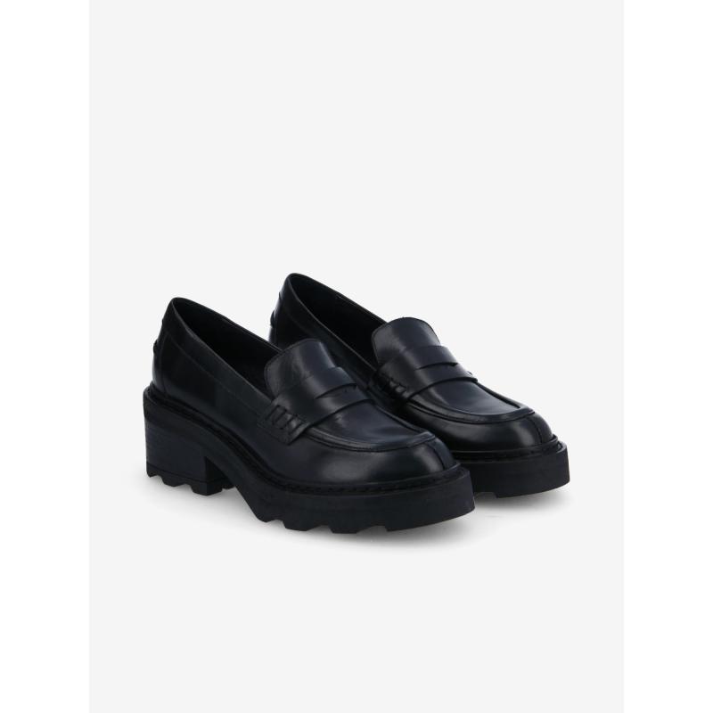 MIKE MOC - BABY CALF - BLACK